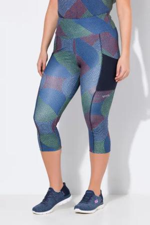 Damen 3/4-Funktionsleggings schnelltrocknend recycelt