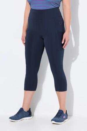 Damen 3/4-Leggings wadenlang High Waist schnelltrocknend