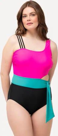 Damen Badeanzug Colorblocking Softcups
