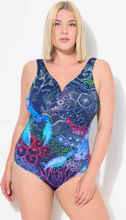 Damen Badeanzug Hummer Herzausschnitt Softcups recycelt