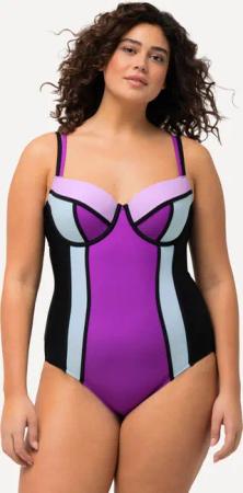 Damen Badeanzug Softcups Bügel Träger verstellbar