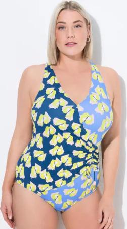 Damen Badeanzug Softcups Träger verstellbar recycelt