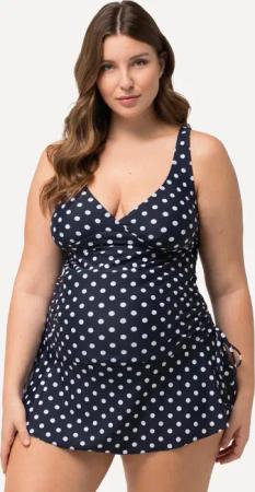 Damen Bellieva-Tankini Zweiteiler Umstandsmode Punkte seitliche Raffungen