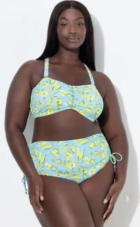 Damen Bikini Blüten Zierbänder verstellbare Träger