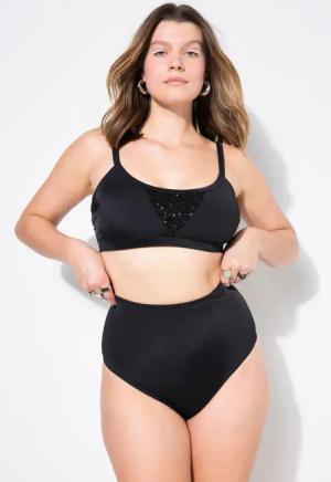 Damen Bikini Slip Panty High Waist Shaping