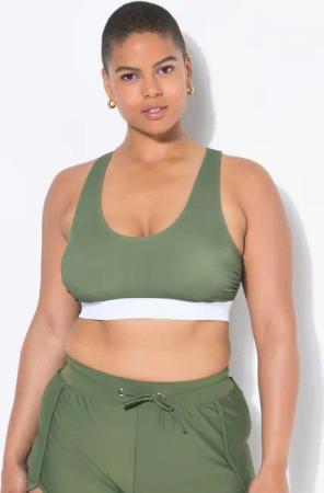 Damen Bikini-Top Softcups Racerback Shaping