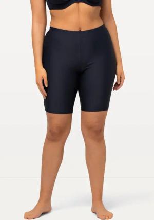 Damen bis 64 Badeshorts Schwimm-Radler Badehose mit Rundum-Gummibund
