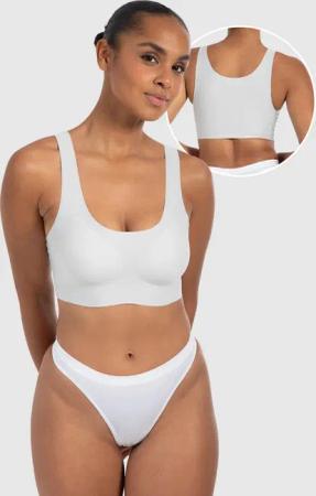 Damen Bralette mit Cups Nysa Weiß