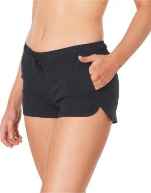 Damen Classic Surf 3" Boardshorts - Schwarz