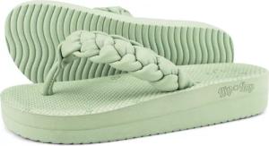 Damen comfy*weave Zehentrenner Matcha Grün