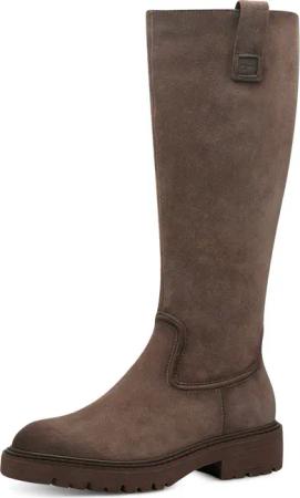 Damen Elegante Stiefel  1-25622-43 Grau 341 Taupe Kunstleder... 40