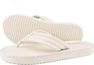 Damen fauna*flip Zehentrenner Hellbeige