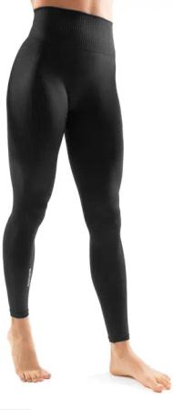 Damen Fitness nahtlose trainingsleggings Salem Schwarz