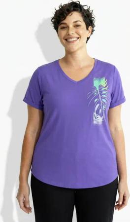 Damen Funktions-Shirt antibakteriell V-Ausschnitt Halbarm