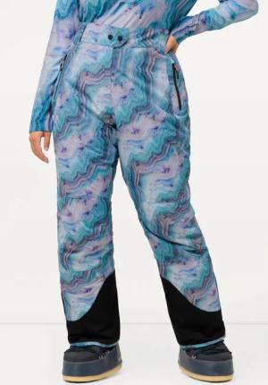 Damen Funktionshose Skihose wasserdicht Formknie Klettriegel