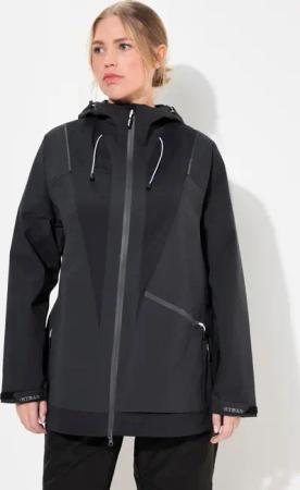 Damen Funktionsjacke wasserdicht 2-Wege-Zipper Reflektor