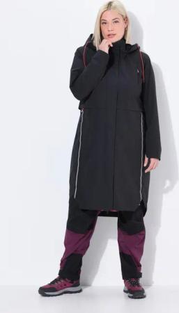 Damen Funktionsjacke wasserdicht Kapuze Zipptaschen