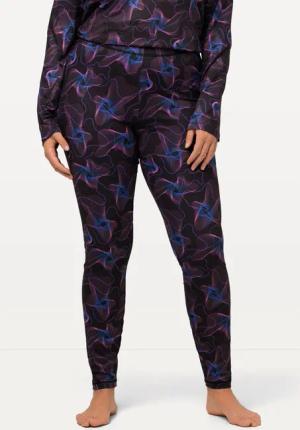 Damen Funktionsleggings Wellen schnelltrocknend recycelt