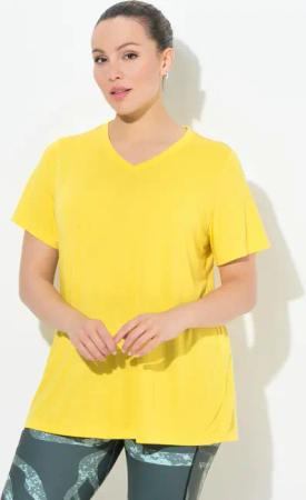 Damen Funktionsshirt antibakteriell V-Ausschnitt Halbarm