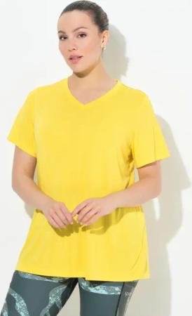 Damen Funktionsshirt antibakteriell V-Ausschnitt Halbarm