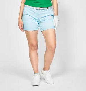 Damen Golf Shorts Chino - MW500 hellblau