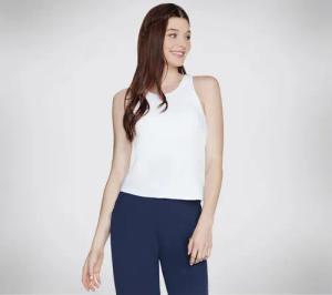 Damen GOWALK SHELF BRA TANK T-Shirts/Tanks o.Arm Weiß