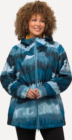 Damen HYPRAR 2-in-1-Fitnessjacke wasserdicht 2-Wege-Zipper