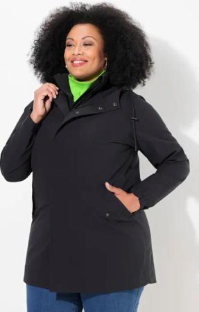 Damen HYPRAR 3-in1-Funktionsjacke A-Linie Steppweste Kapuze