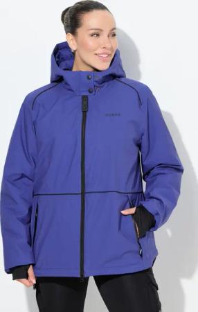 Damen HYPRAR Funktionsjacke wasserdicht 2-Wege-Zipper Kapuze