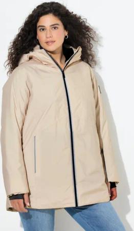 Damen HYPRAR Funktionsjacke wasserdicht A-Linie Kapuze