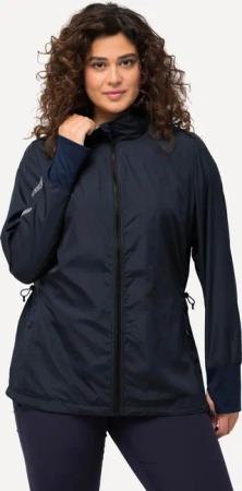 Damen HYPRAR Jacke leicht Stehkragen Tunnelzug recycelt