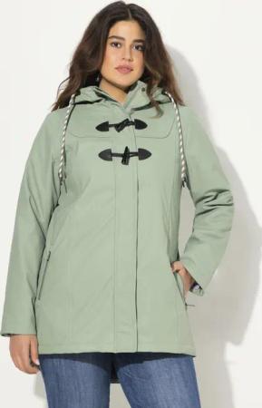 Damen HYPRAR Regenjacke mit wasserdichter Funktion Knebelknöpfe Kapuze