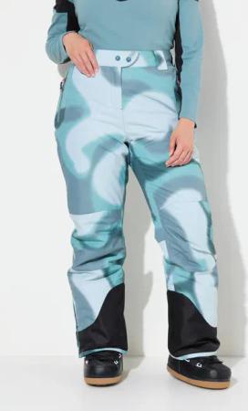 Damen HYPRAR Skihose wasserdicht Klettriegel Formknie