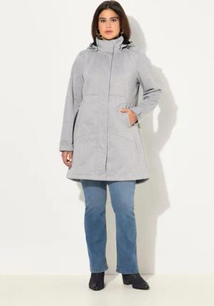 Damen HYPRAR Softshelljacke wasserabweisend 2-Wege-Reißverschluss Kapuze