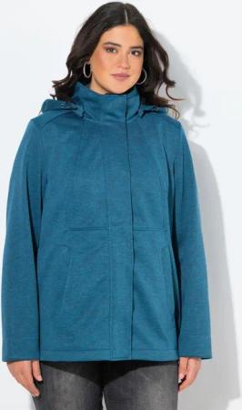 Damen HYPRAR Softshelljacke wasserabweisend Kapuze 2-Wege-Zipper