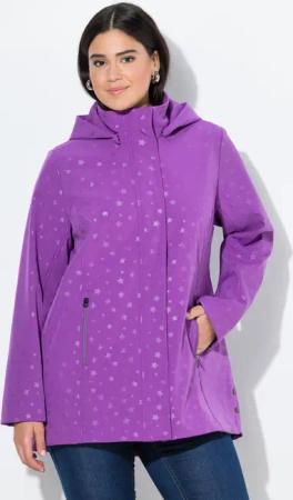 Damen HYPRAR Softshelljacke wasserabweisend Kapuze Saumschlitz