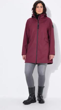 Damen HYPRAR Softshelljacke wasserabweisend Kapuze