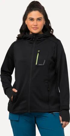 Damen HYPRAR Sweatjacke Reflektordruck Kapuze Daumenloch