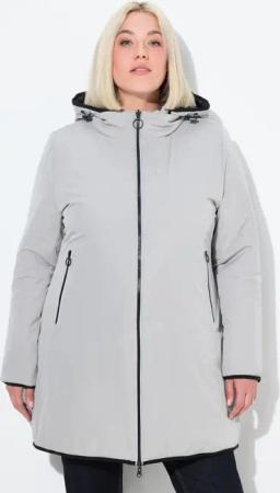 Damen HYPRAR Wende-Steppjacke wasserdicht 2-Wege Zipper
