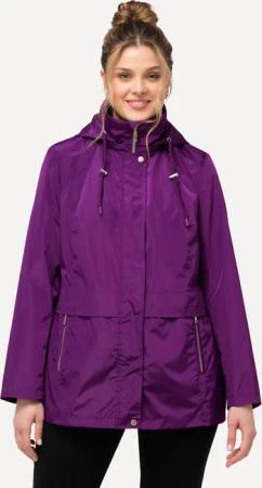 Damen HYPRAR Windbreaker-Jacke wasserabweisend Kapuze