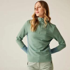 Damen Iced Core Dehnbare Isolierende Midlayer mit Viertelreißverschluss