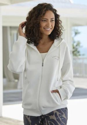 Damen Kapuzensweatjacke