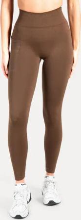 Damen Leggings Amaze Pro Pocket Braun
