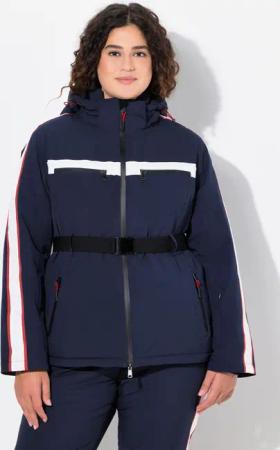 Damen Performance-Jacke wasserdicht 2-Wege-Zipper Daumenloch