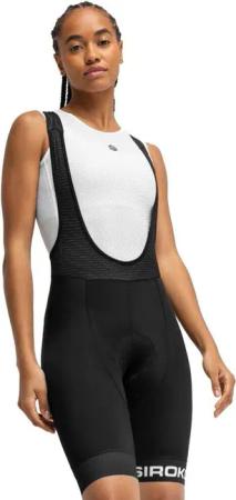 Damen Radsport kurze fahrradträgerhose für Brabant Schwarz