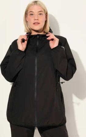 Damen Regenjacke leicht Kapuze wasserdicht verstaubar