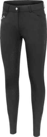 Damen Reithose mit Vollbesatz START Plymouth Schwarz