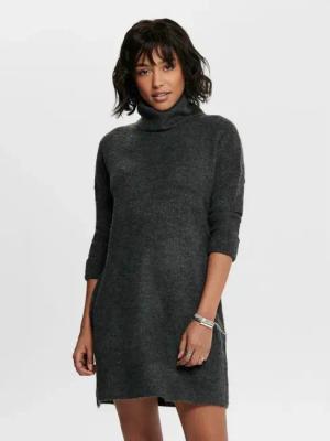 Damen-Rollkragenkleid Only Jana wool