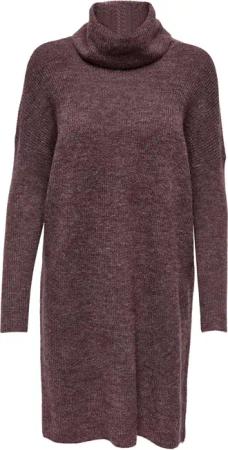 Damen-Rollkragenkleid Only Jana wool