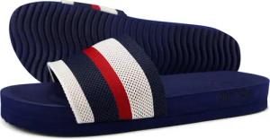 Damen Sandale pool*knit multi Rot/Blau